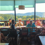 Lavori di gruppo per gli ospiti della Fondazione